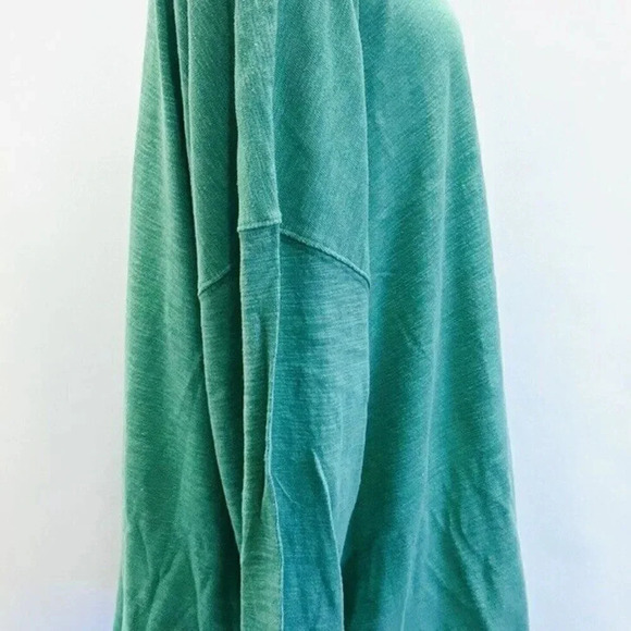 NWT SONOMA Women Long Sleeve Pull Over Round Neck Pocket Green Shirt Size 3X - Picture 6 of 12